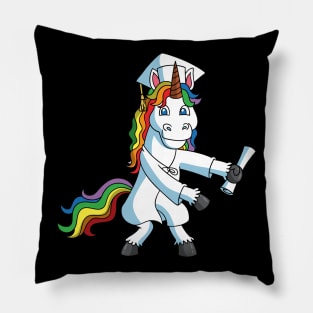 Class of 2019 Graduation Flossing Unicorn Pillow