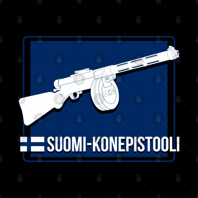 Suomi Finnish submachine gun by FAawRay