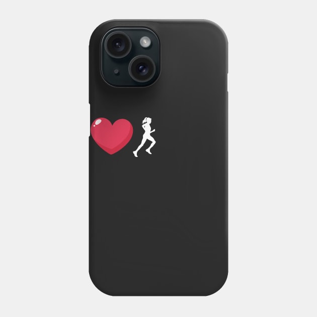 I Love Running Phone Case by thingsandthings