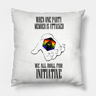 Roll for Initiative! BLM Edition Pillow