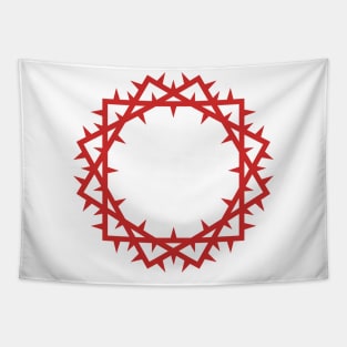 Crown of thorns of the Lord and Savior Jesus Christ. Tapestry