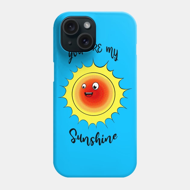 Sunshine Love Phone Case by Art by Nabes