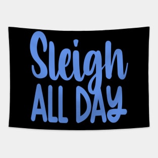 Sleigh All Day Tapestry