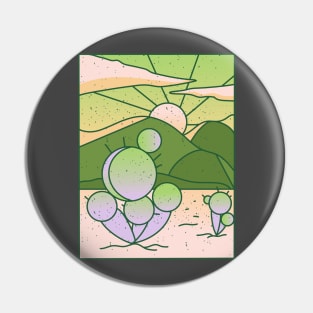 Desert Landscape Pin