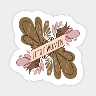 Little Women Banner Magnet