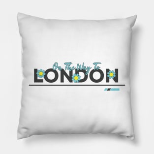 London t shirt Pillow