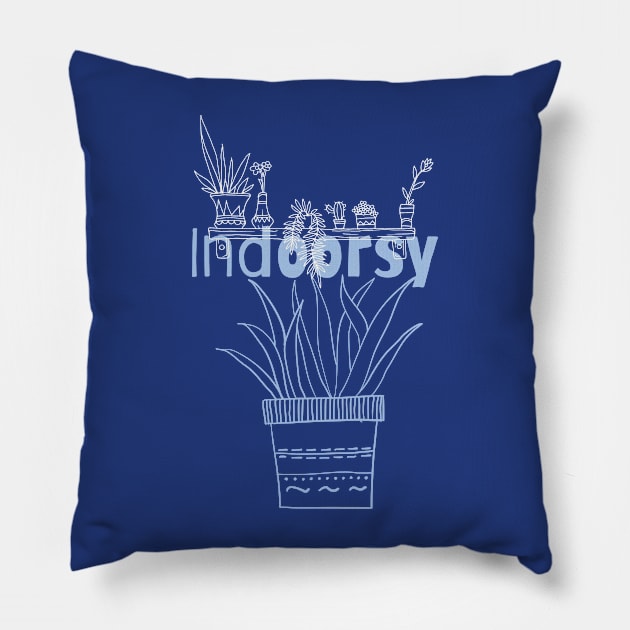indoorsy Pillow by Gifts of Recovery