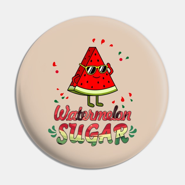 Watermelon Sugar Pin by RainasArt