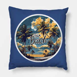 Palm Beach Florida Pillow