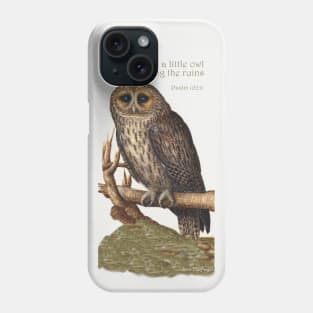 Lispe Little Owl Among the Ruins Phone Case