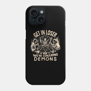 Get in Loser Halloween Seance Circle Phone Case