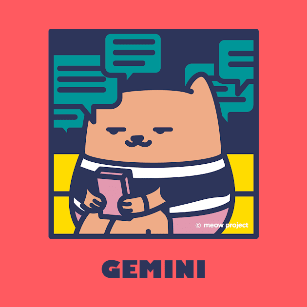 Quarantine Cat Zodiac Signs: Gemini cat by meowproject