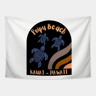 Poipu Beach Kauai Hawaii Tapestry