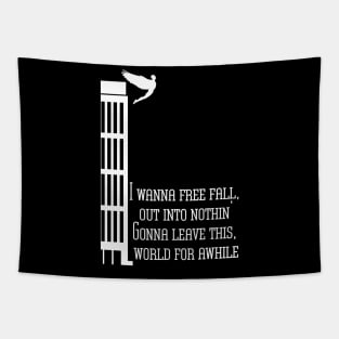 Free Fallin' Design Tapestry