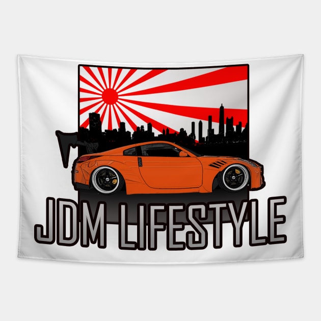 Nissan 350z Tapestry by JDMzone