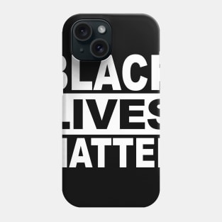 BLACK LIVES MATTER Phone Case