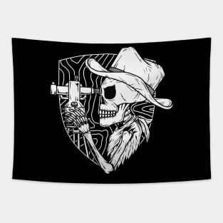 cowboy surveyor Tapestry