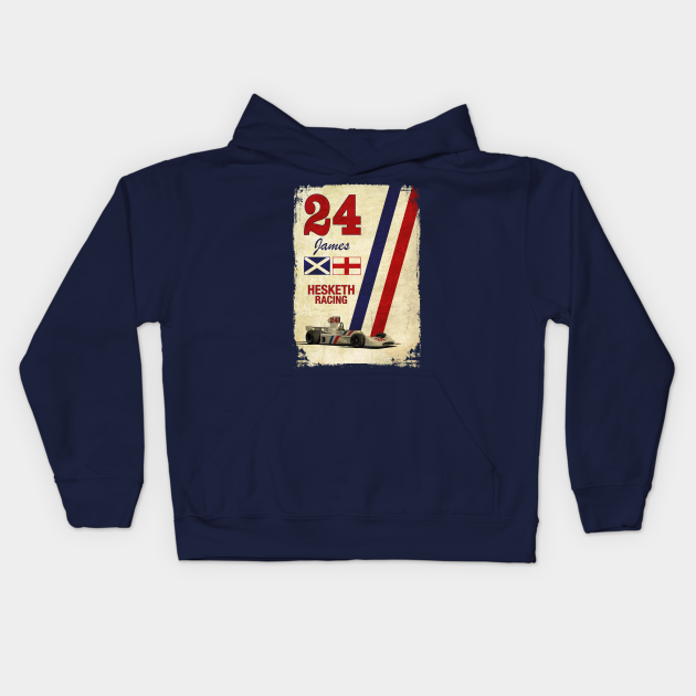 Retro Formula 1 Hesketh Racing James Hunt 24 T Shirt James Hunt Hesketh Racing Kids Hoodie Teepublic