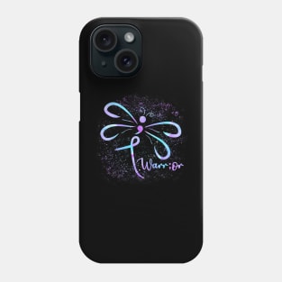 Suicide Awareness Semicolon Dragonfly Mental Health Phone Case