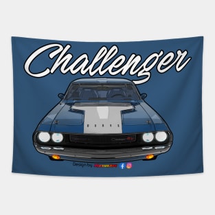 Challenger Darkblue by pjesusart Tapestry