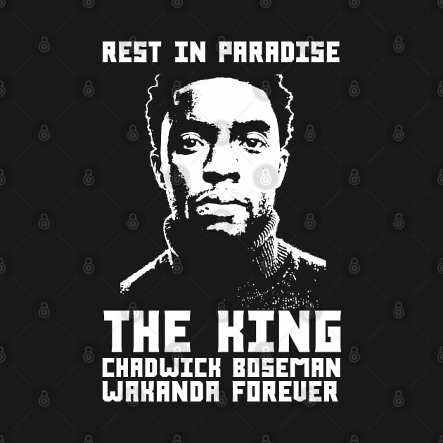 Chadwick Boseman Rest In Paradise by Egit