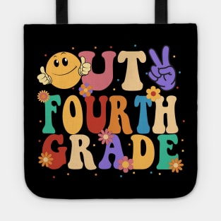 peace out fourth grade last day of school Tote