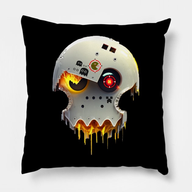 Ghost with the Most!  Front Print Only! Pillow by apsi