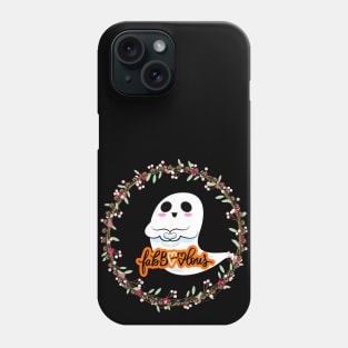 Fabolous Kawai Cute Ghost For Kids Design - Spooky Halloween Phone Case