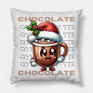 Hot Chocolate Magic | Cute Christmas Pillow