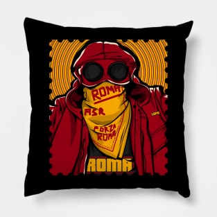 curva sud roma Pillow