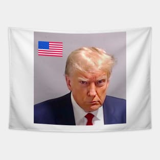 Trump official mugshot Tapestry