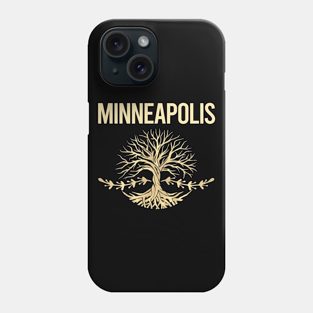 Nature Tree Of Life Minneapolis Phone Case by flaskoverhand