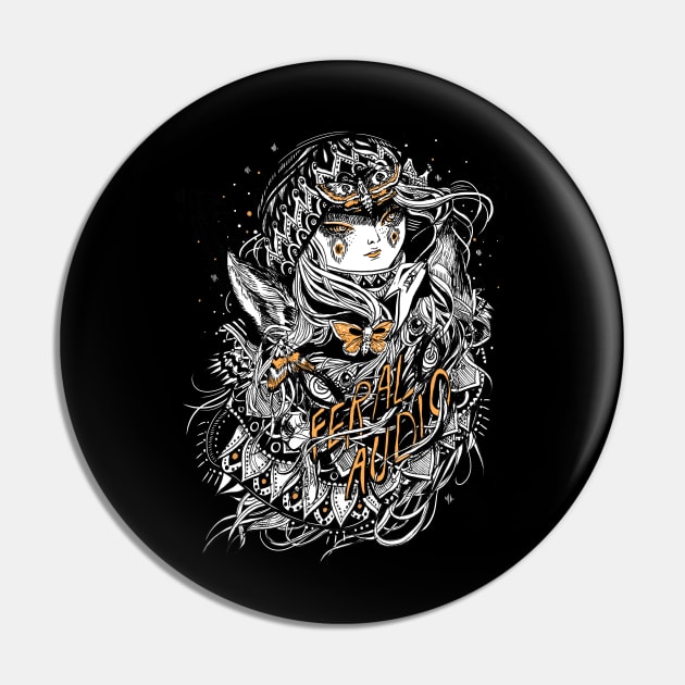 Feral Audio Monarch Pin by Death To Feral (2012-18)