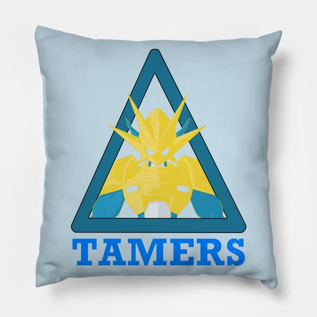 Magnamon Tamers Pillow by MEArtworks