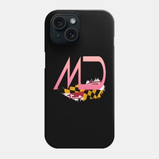 MD STATE FLAG DESIGN Phone Case