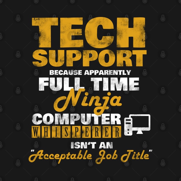 Tech Support Computer Whisperer Funny by NerdShizzle