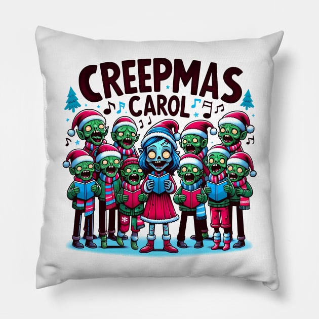 Creepmas Carol Pillow by MZeeDesigns
