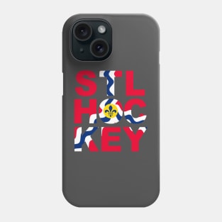 STL HOCKEY Flag Phone Case