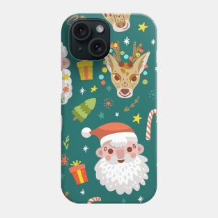 Reindeer Christmas Santa Claus Phone Case