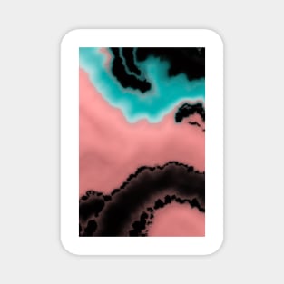 Abstract watercolor Magnet