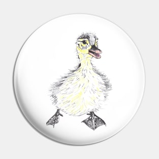 Yellow Duckling Pin