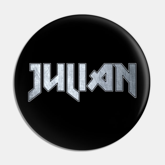 Heavy metal Julian Pin by KubikoBakhar