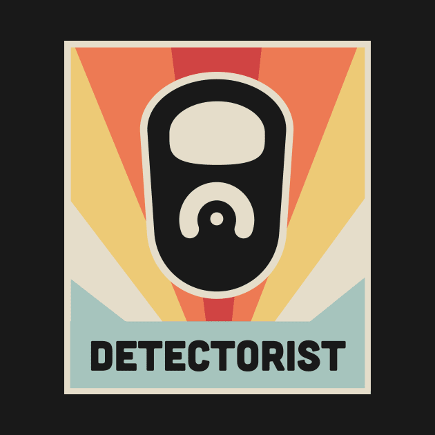 DETECTORIST | Vintage Metal Detector Poster by MeatMan