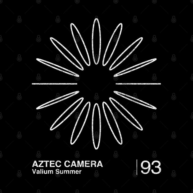 Aztec Camera / Minimalist Graphic Artwork Design by saudade