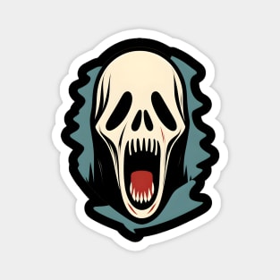 Ghostface Scream mask Magnet