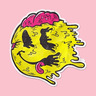 Melting Rave Smiley T-Shirt