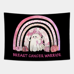 Ghost Breast Cancer Warrior Tapestry