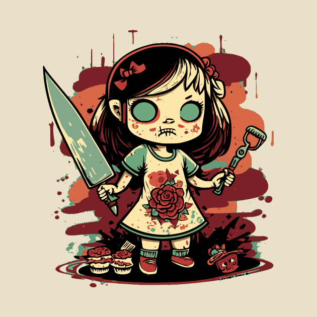 Knife Girl by pxdg