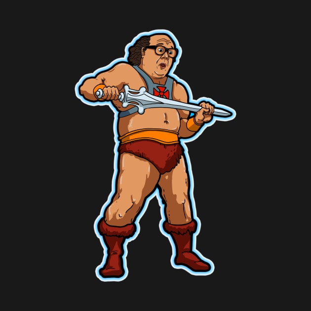 He-Man is Danny DeVito by Harley Warren