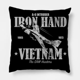 A-6 Intruder Iron Hand (distressed) Pillow